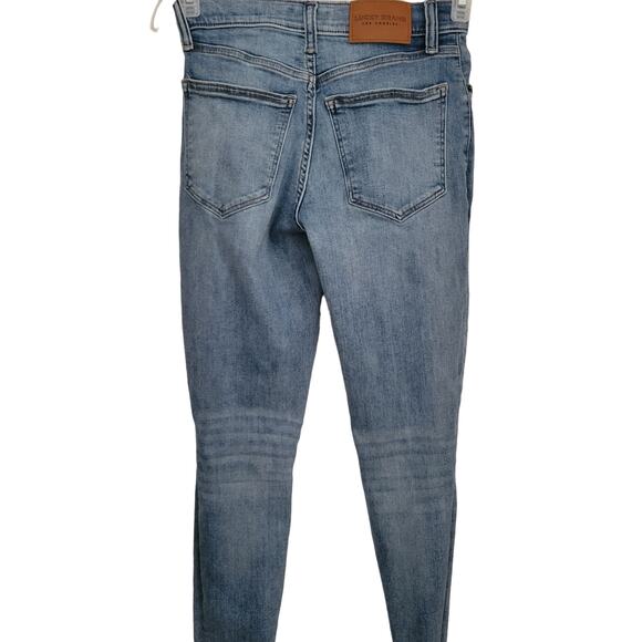 Lucky Brand Jeans Size 4/27 High Rise Crop Brigitte style Good condition - Picture 2 of 12